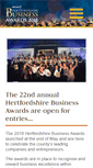 Mobile Screenshot of hertsbusinessawards.co.uk